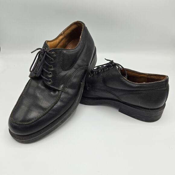 Italian Leather Dress Shoes Men’s 11 Leather Lined Comfort Oxfords Made Italy main image 5